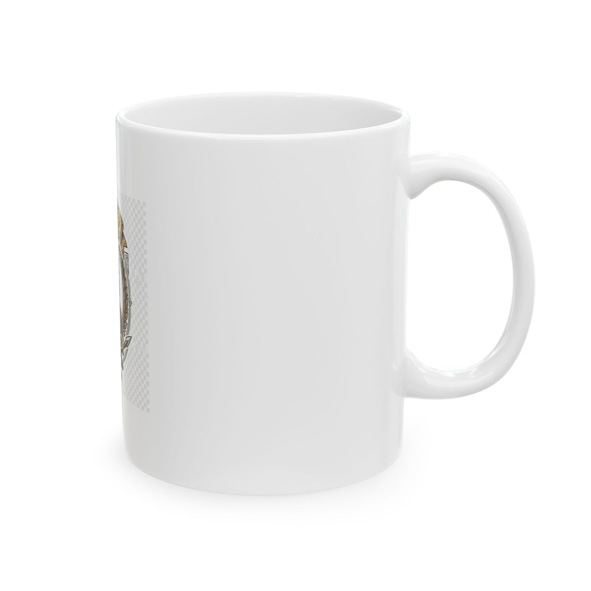 Roman Centurion Ceramic Mug - SPQR Legion Warrior Design (11oz)