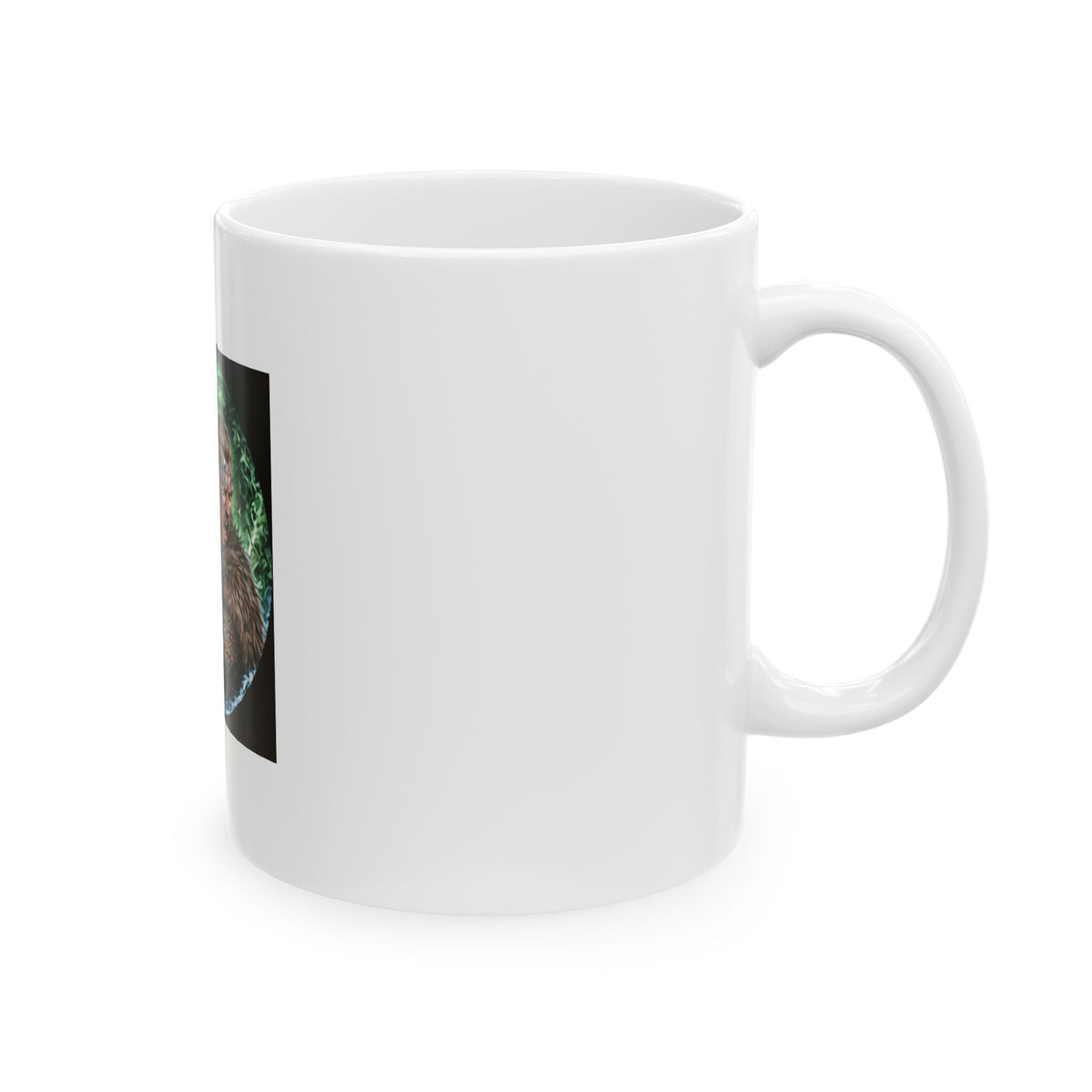 Celtic Warrior Ceramic Mug - Ancient Celtic Axe Warrior Design (11oz)