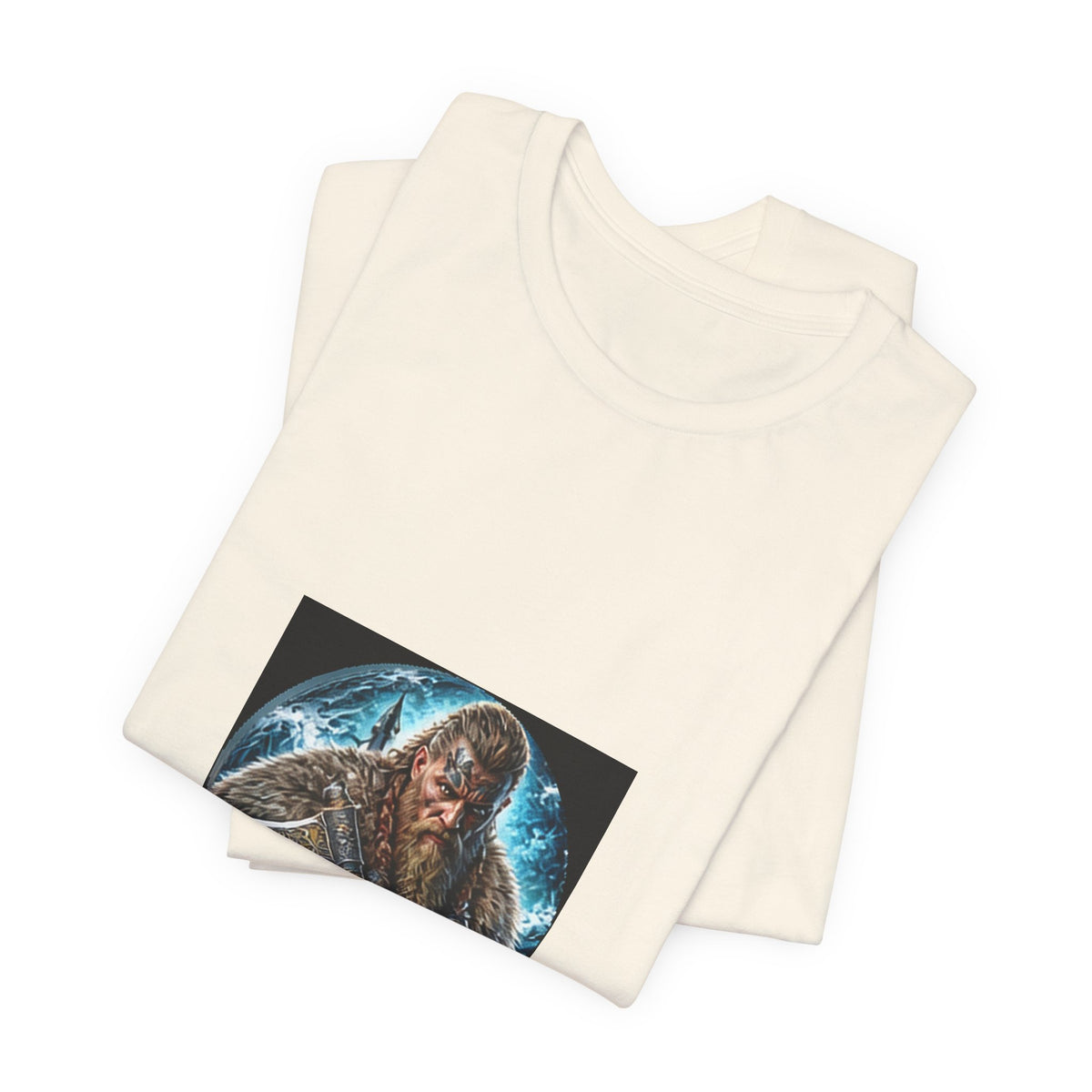 Viking Warrior T-Shirt - Norse Warpaint Axe Graphic Tee
