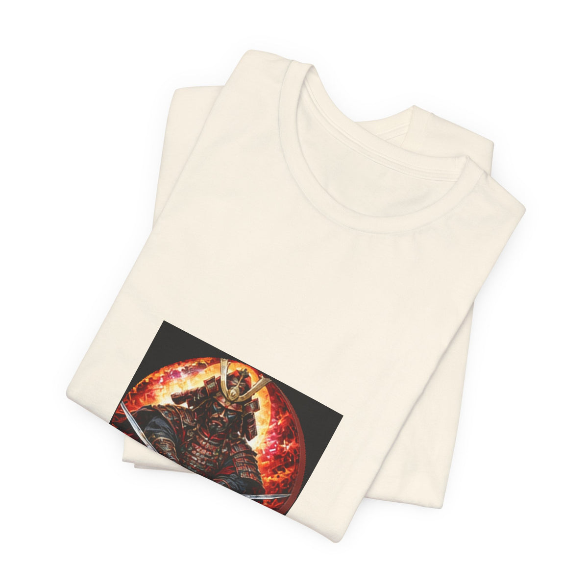 Samurai Warrior T-Shirt - Japanese Dual Katana Graphic Tee