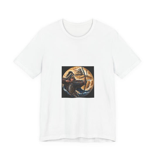 Samurai Warrior T-Shirt - Japanese Archer Graphic Tee