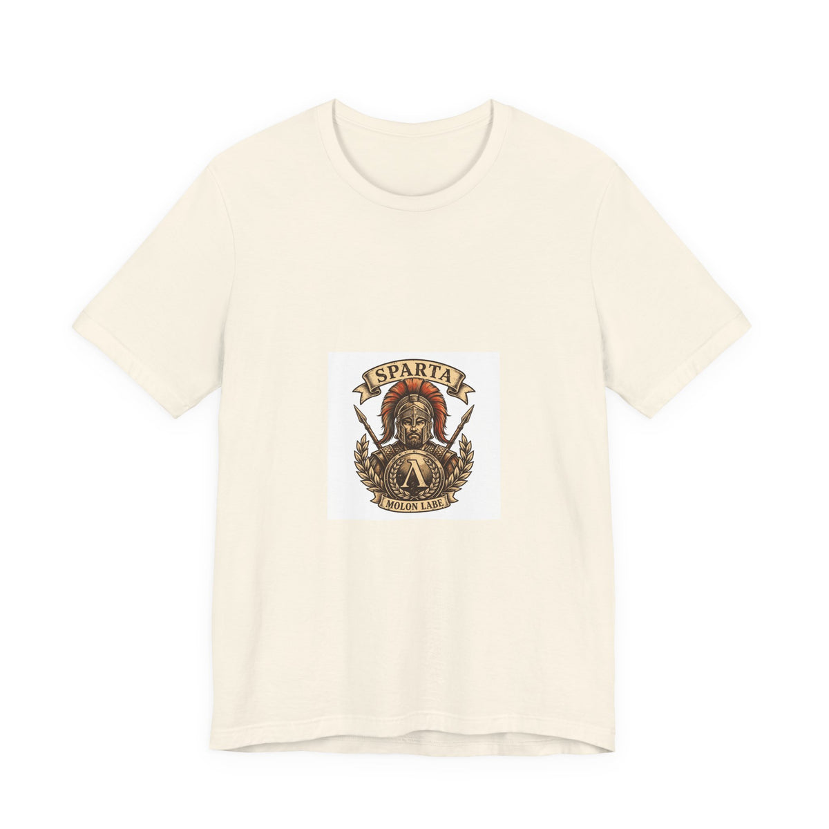 Spartan Warrior T-Shirt - Ancient Greek Molon Labe Graphic Tee