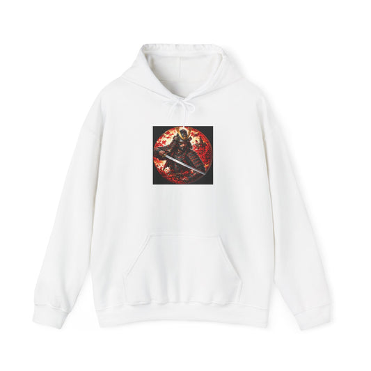 Samurai Warrior Hoodie - Japanese Katana Graphic Sweatshirt