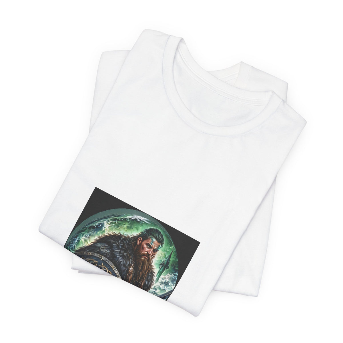 Celtic Warrior T-Shirt - Ancient Celtic Shield Graphic Tee