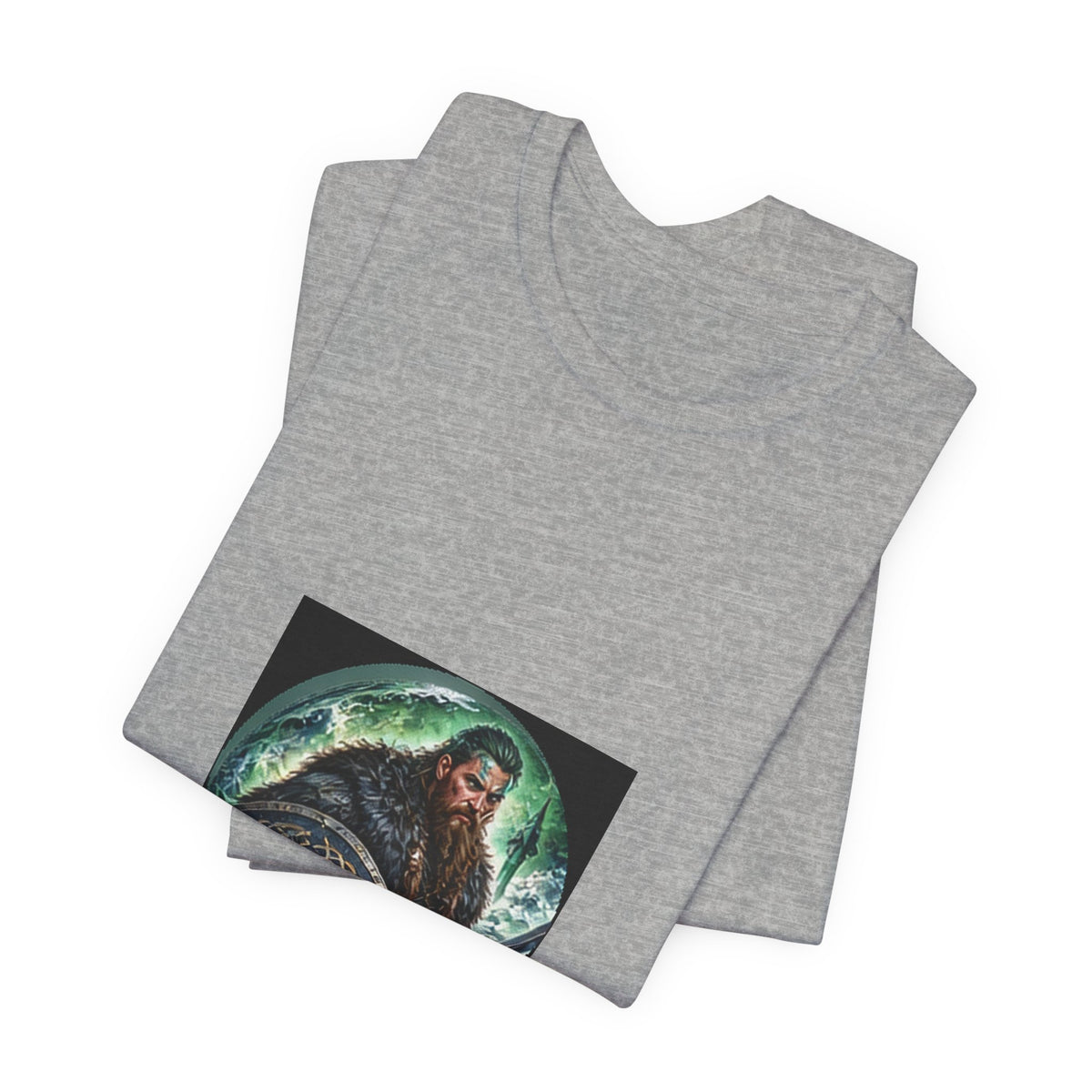Celtic Warrior T-Shirt - Ancient Celtic Shield Graphic Tee
