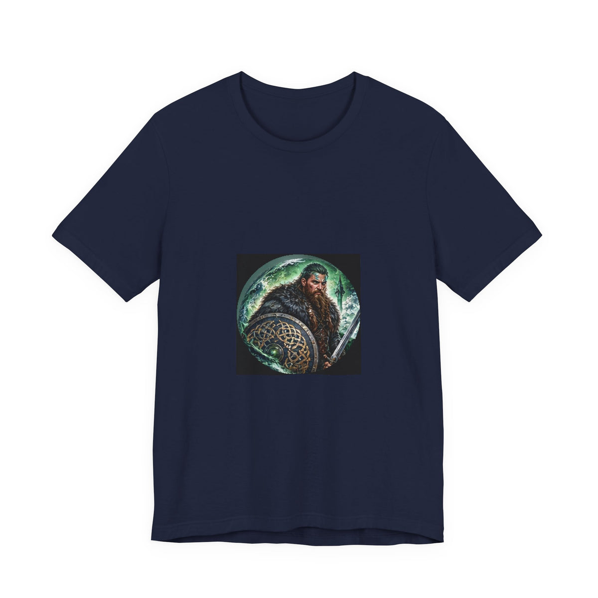 Celtic Warrior T-Shirt - Ancient Celtic Shield Graphic Tee