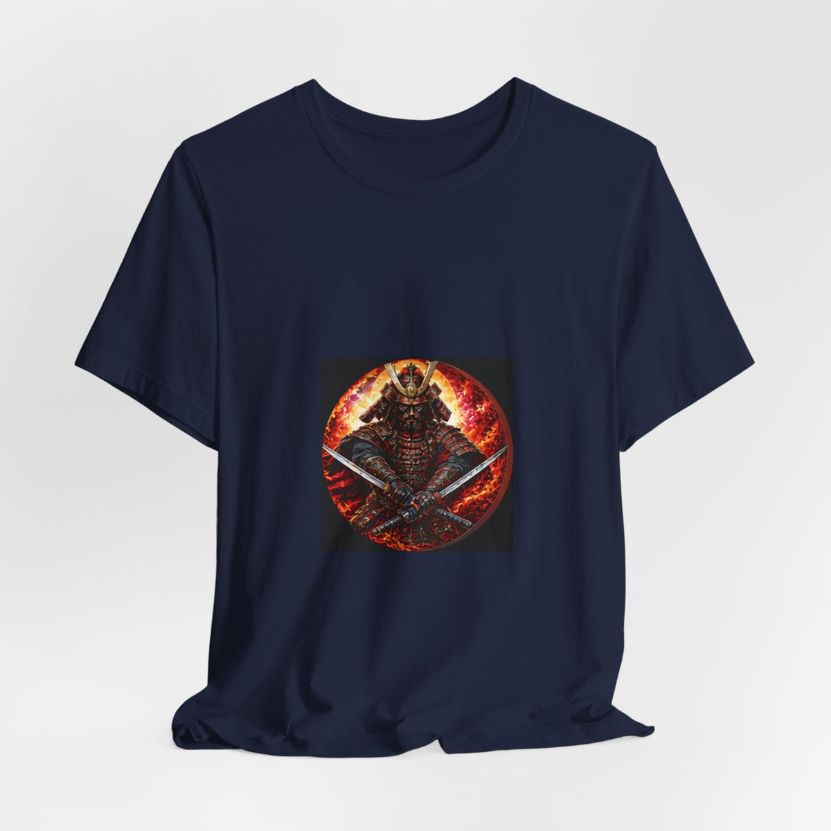 Samurai Warrior T-Shirt - Japanese Dual Katana Graphic Tee