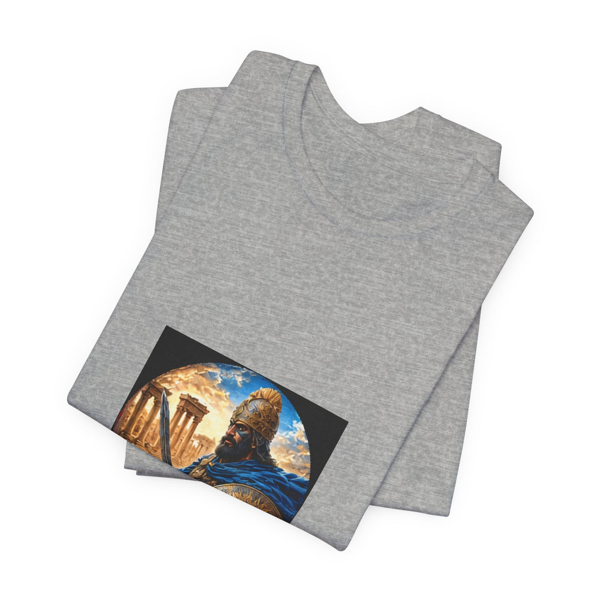 Persian Immortal Warrior T-Shirt - Ancient Persian Sword Graphic Tee