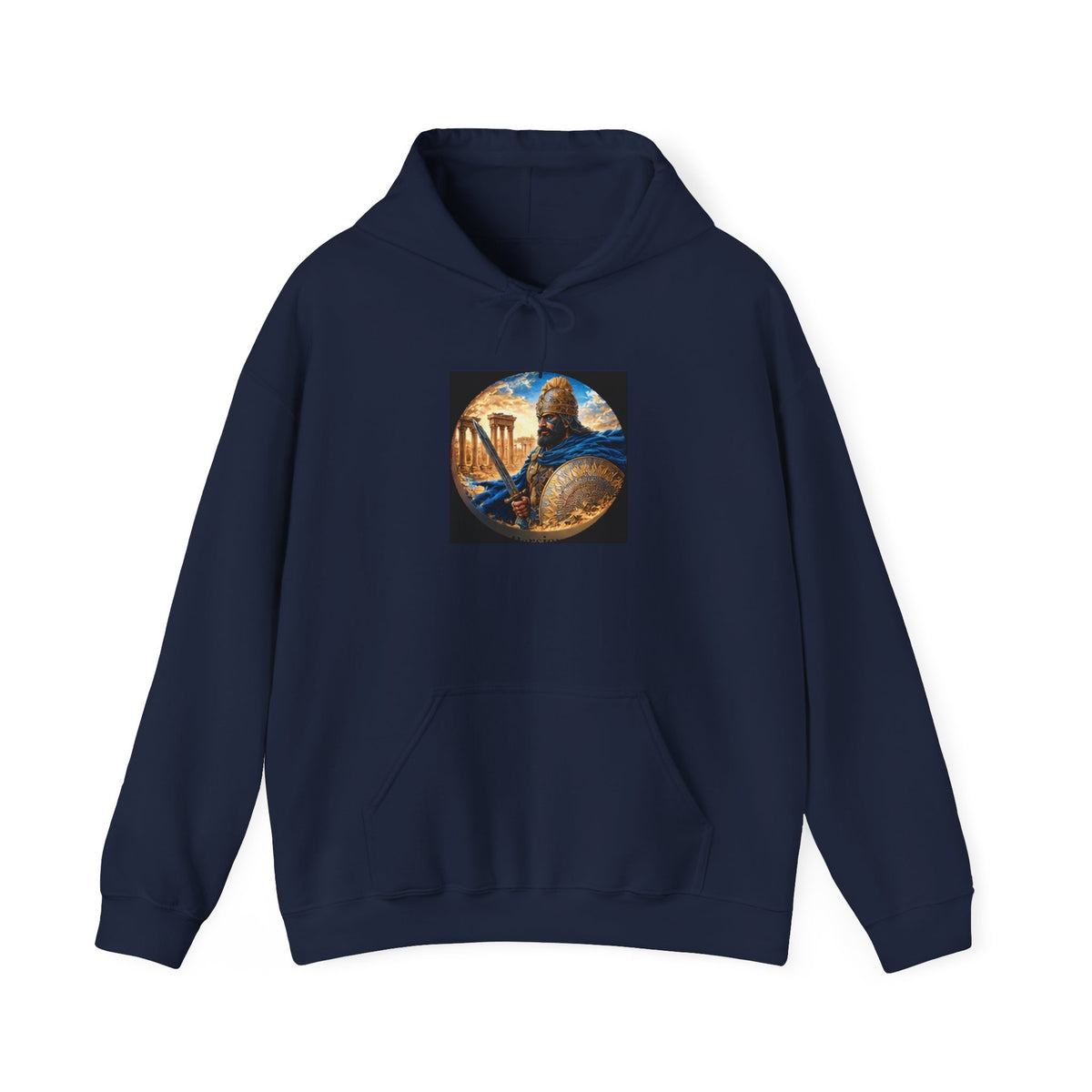 Persian Immortal Warrior Hoodie - Ancient Persian Sword Graphic Sweatshirt