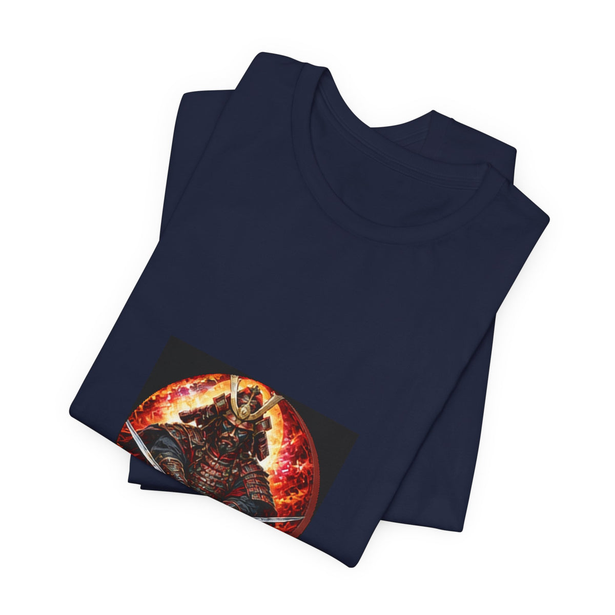 Samurai Warrior T-Shirt - Japanese Dual Katana Graphic Tee