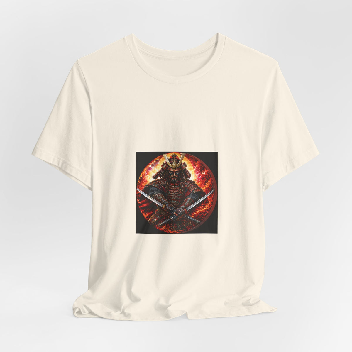 Samurai Warrior T-Shirt - Japanese Dual Katana Graphic Tee