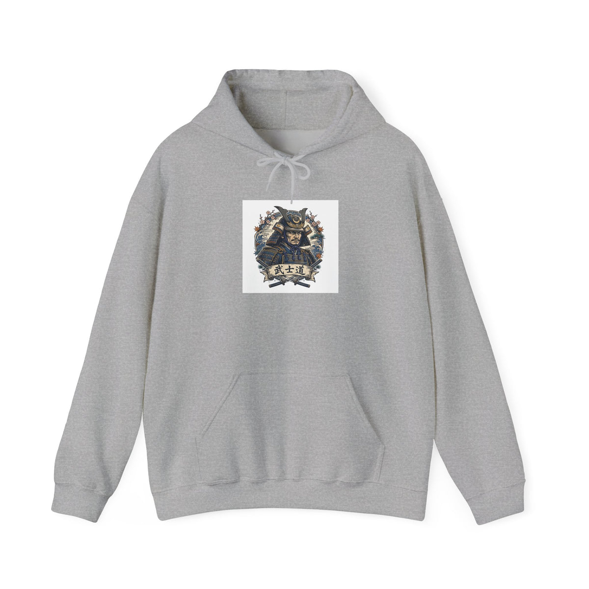 Samurai Warrior Hoodie - Japanese Bushido Graphic Sweatshirt