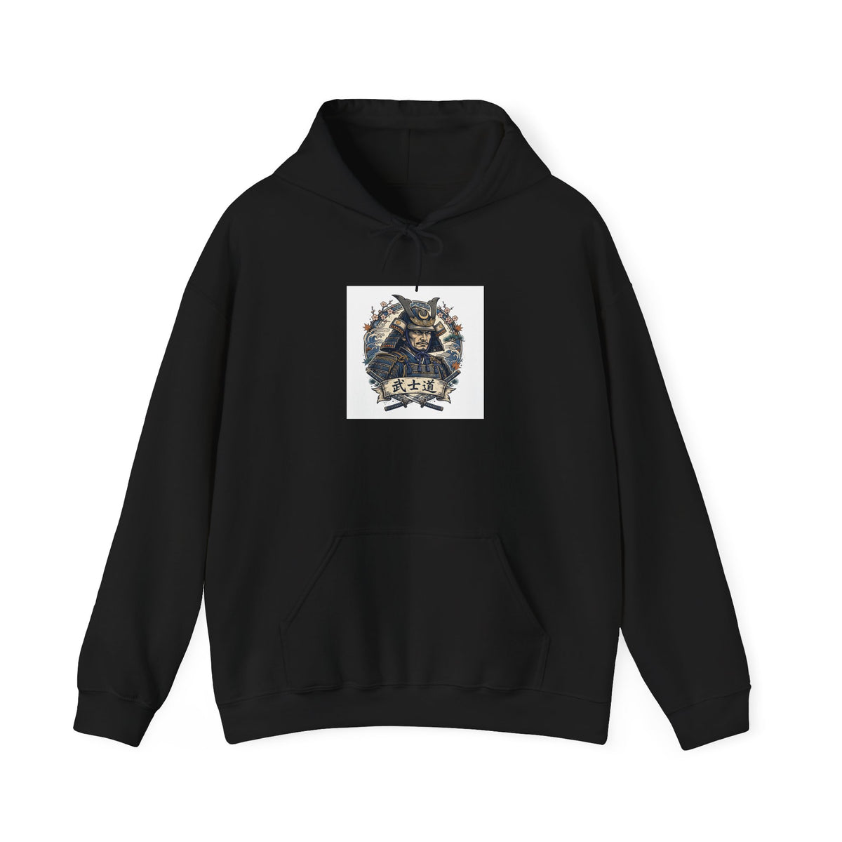 Samurai Warrior Hoodie - Japanese Bushido Graphic Sweatshirt