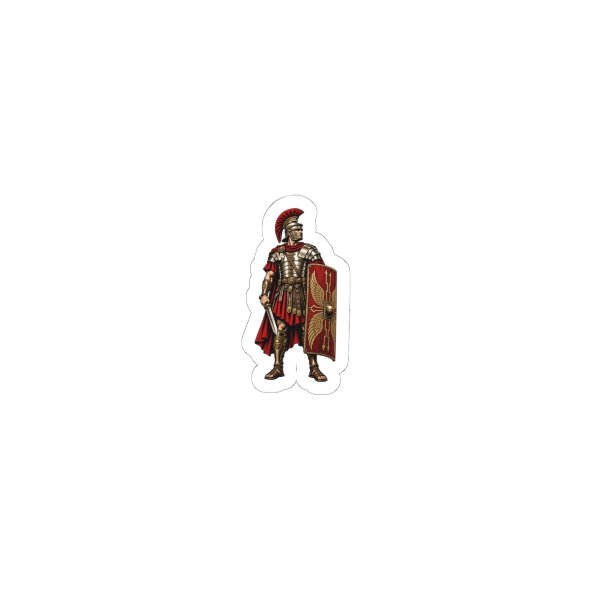 Roman Soldier Sticker