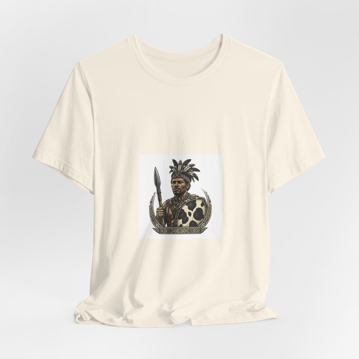Zulu Warrior T-Shirt - Southern Africa Graphic Tee