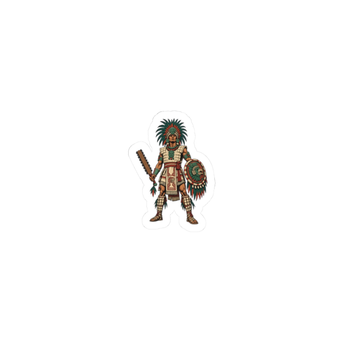 Tribal Shield Sticker