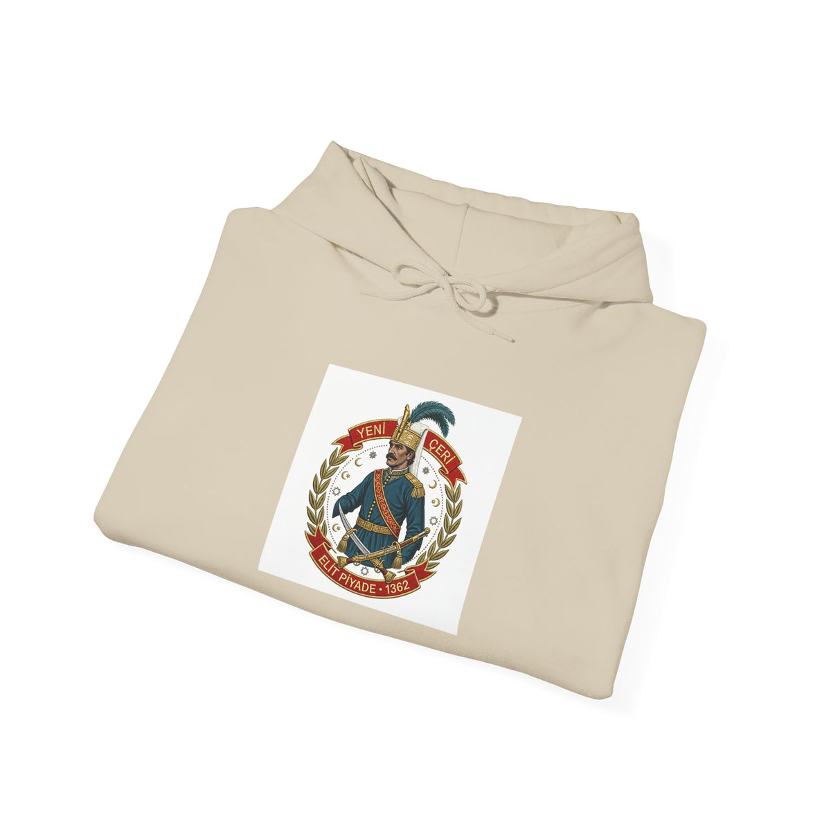 Ottoman Janissary Hoodie - Yeniceri Elite Infantry Graphic Sweatshirt