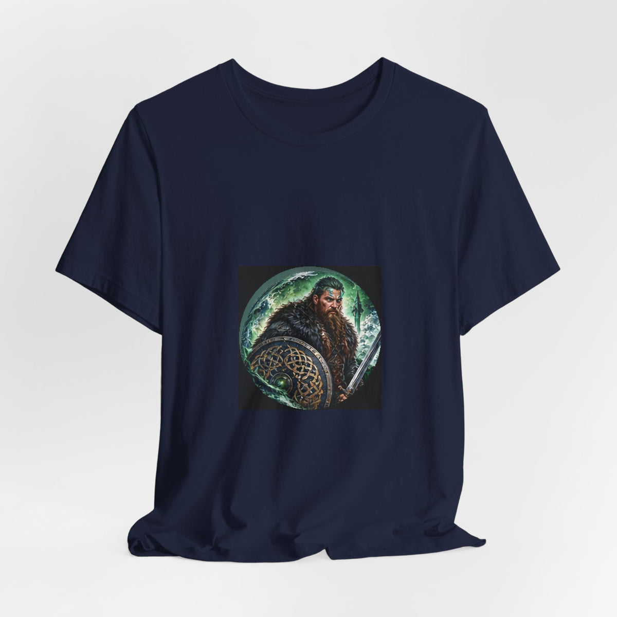 Celtic Warrior T-Shirt - Ancient Celtic Shield Graphic Tee
