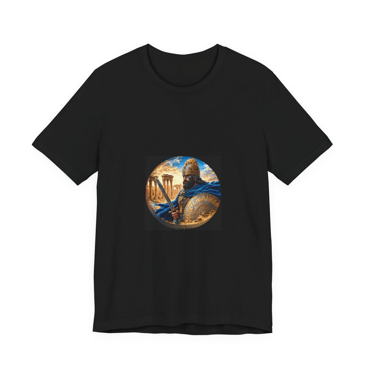 Persian Immortal Warrior T-Shirt - Ancient Persian Sword Graphic Tee