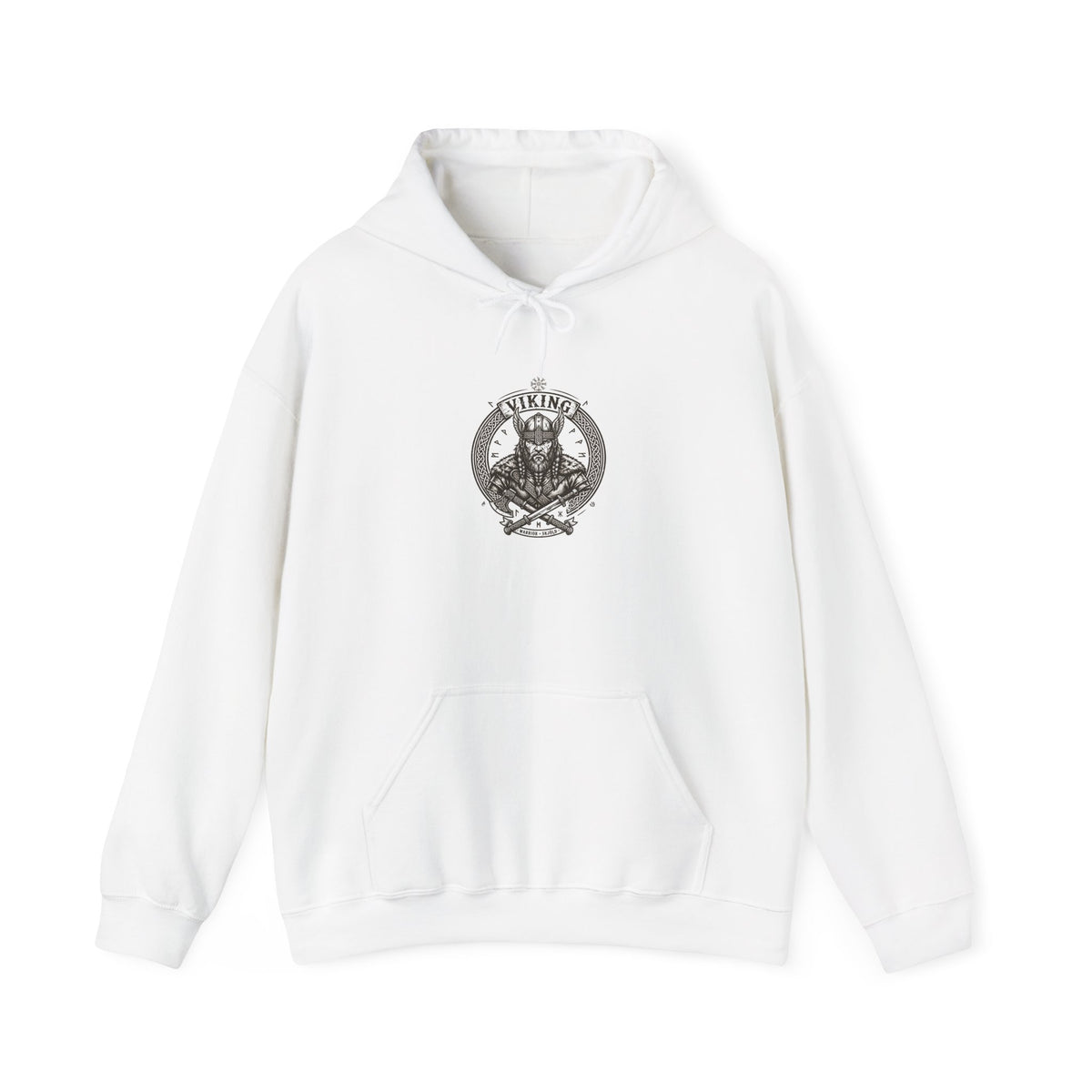 Viking Warrior Hoodie - Norse Skjold Graphic Sweatshirt