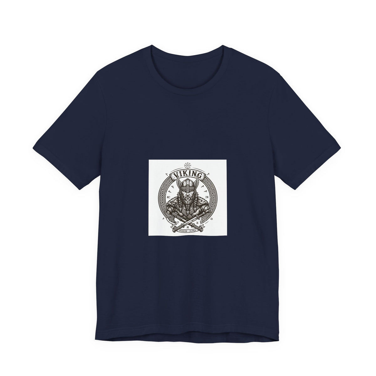 Viking Warrior T-Shirt - Norse Skjold Graphic Tee