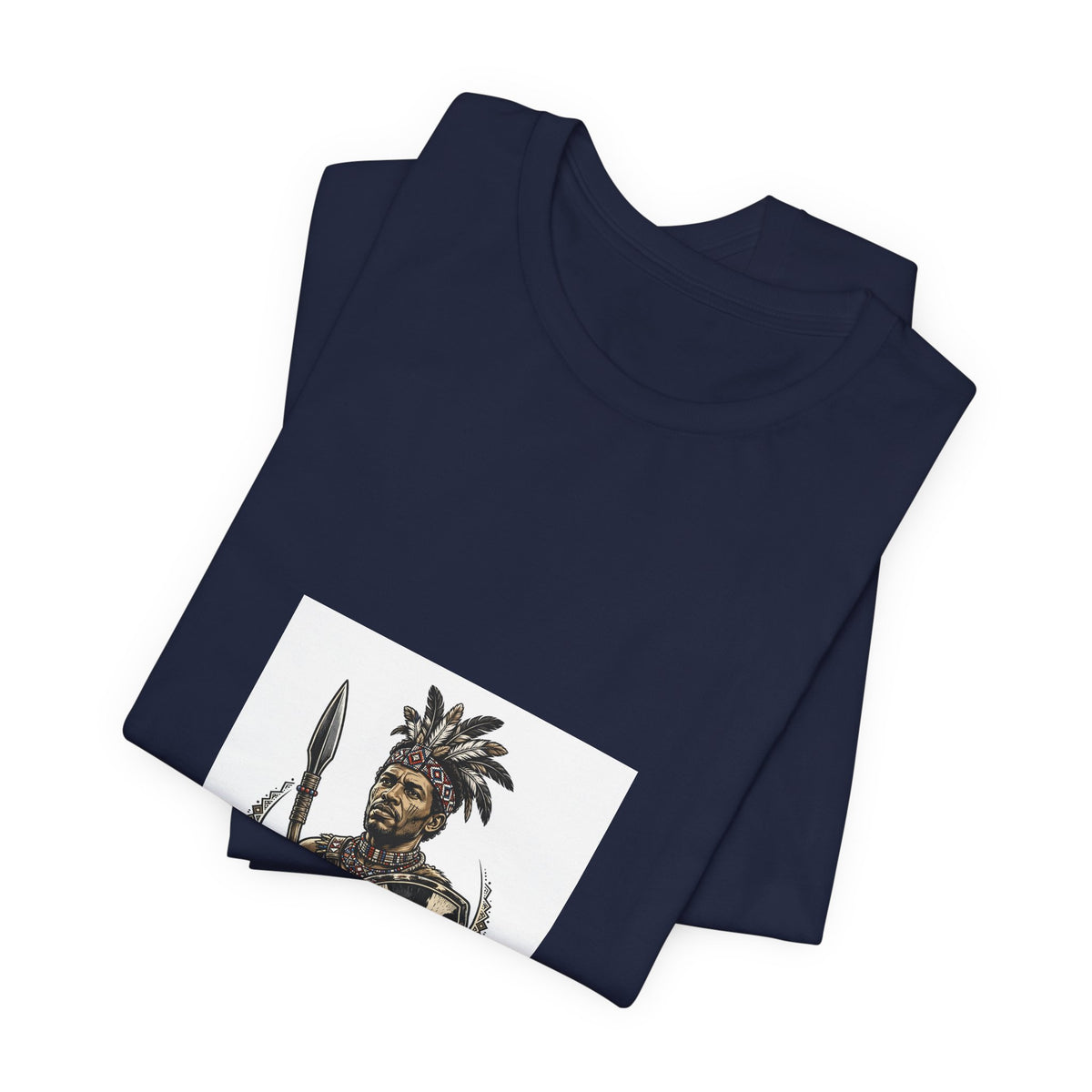 Zulu Warrior T-Shirt - Southern Africa Graphic Tee