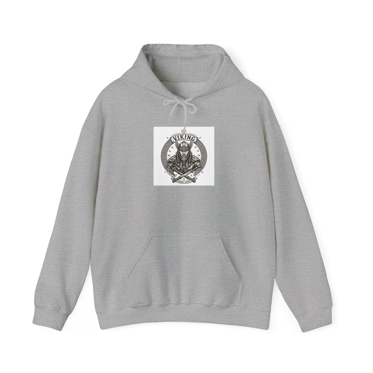 Viking Warrior Hoodie - Norse Skjold Graphic Sweatshirt