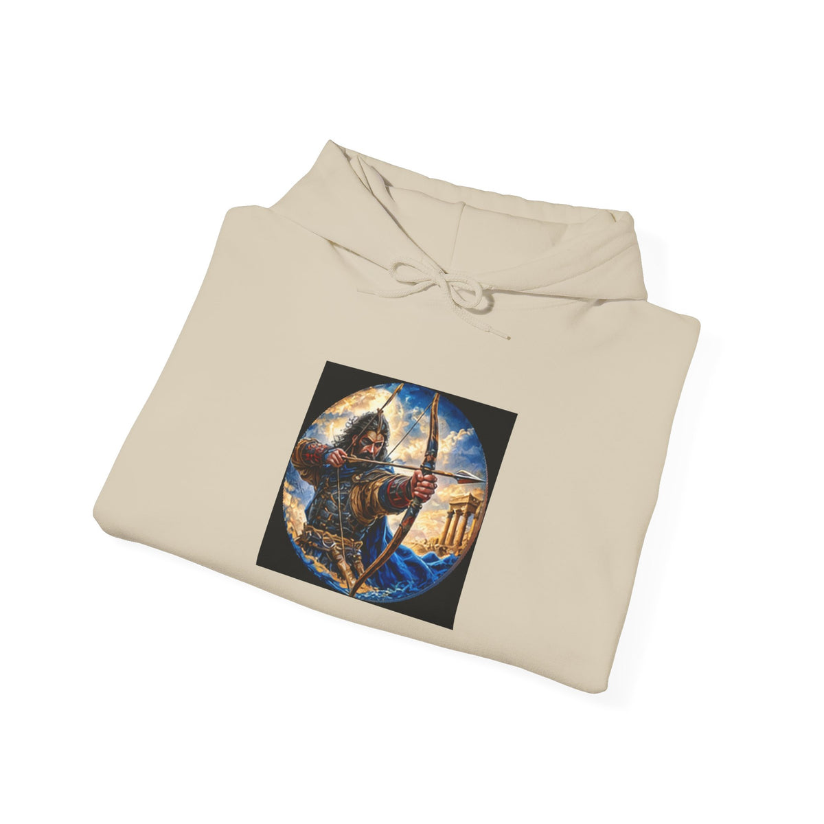 Persian Immortal Warrior Hoodie - Ancient Persian Archer Graphic Sweatshirt