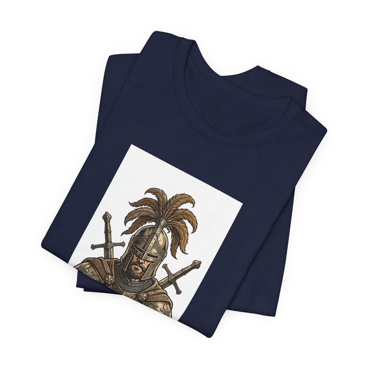 Medieval Knight T-Shirt - Honor and Steel Graphic Tee