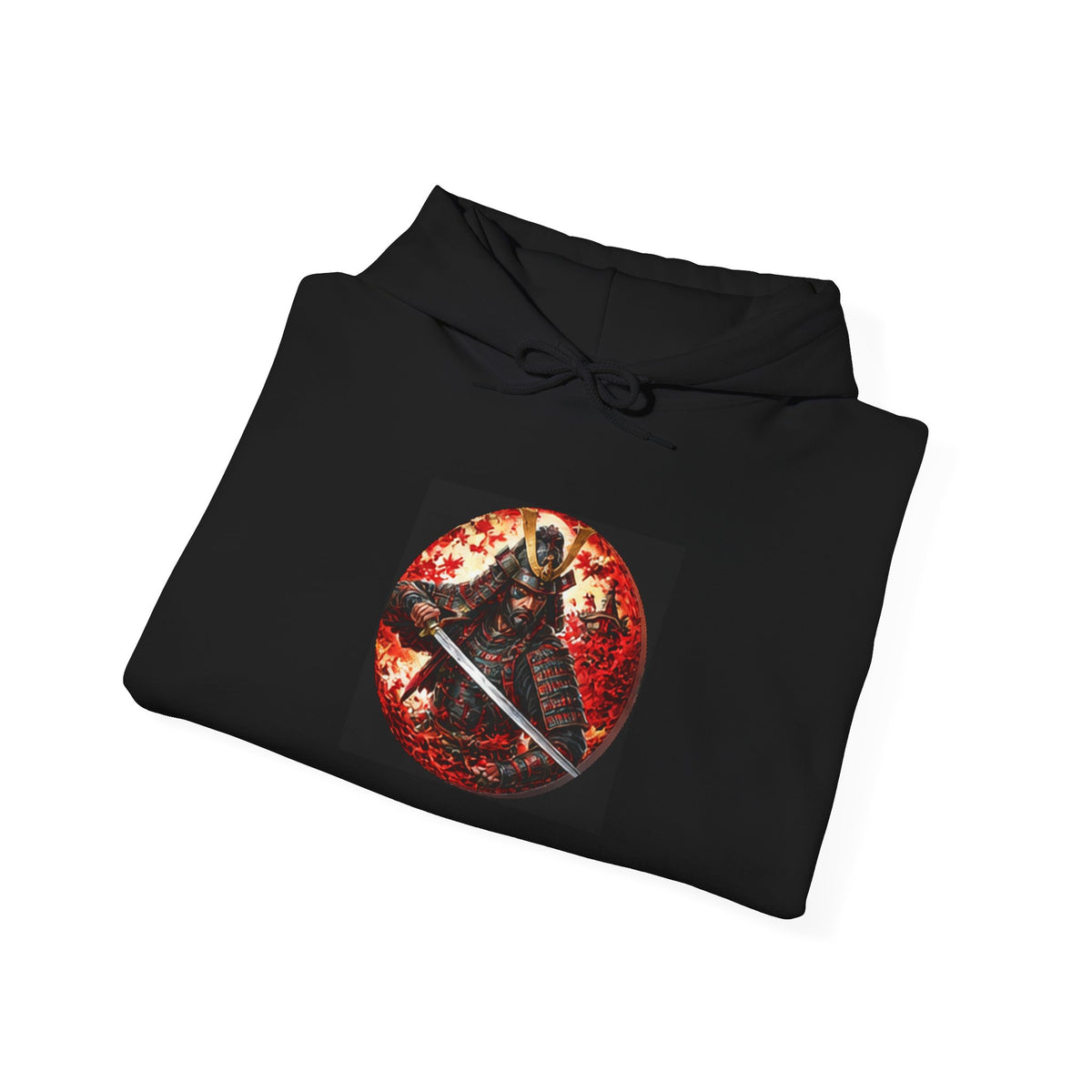 Samurai Warrior Hoodie - Japanese Katana Graphic Sweatshirt
