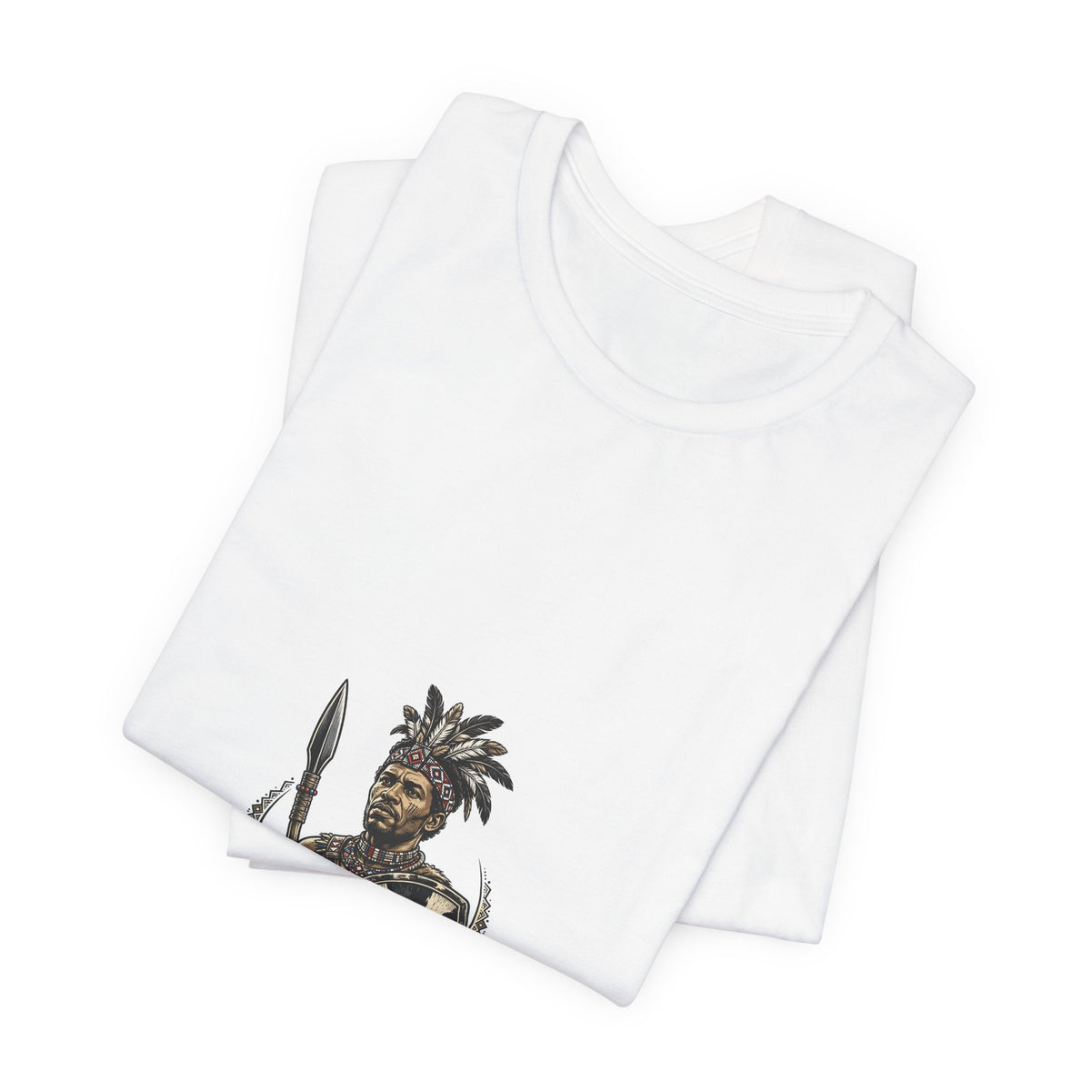 Zulu Warrior T-Shirt - Southern Africa Graphic Tee