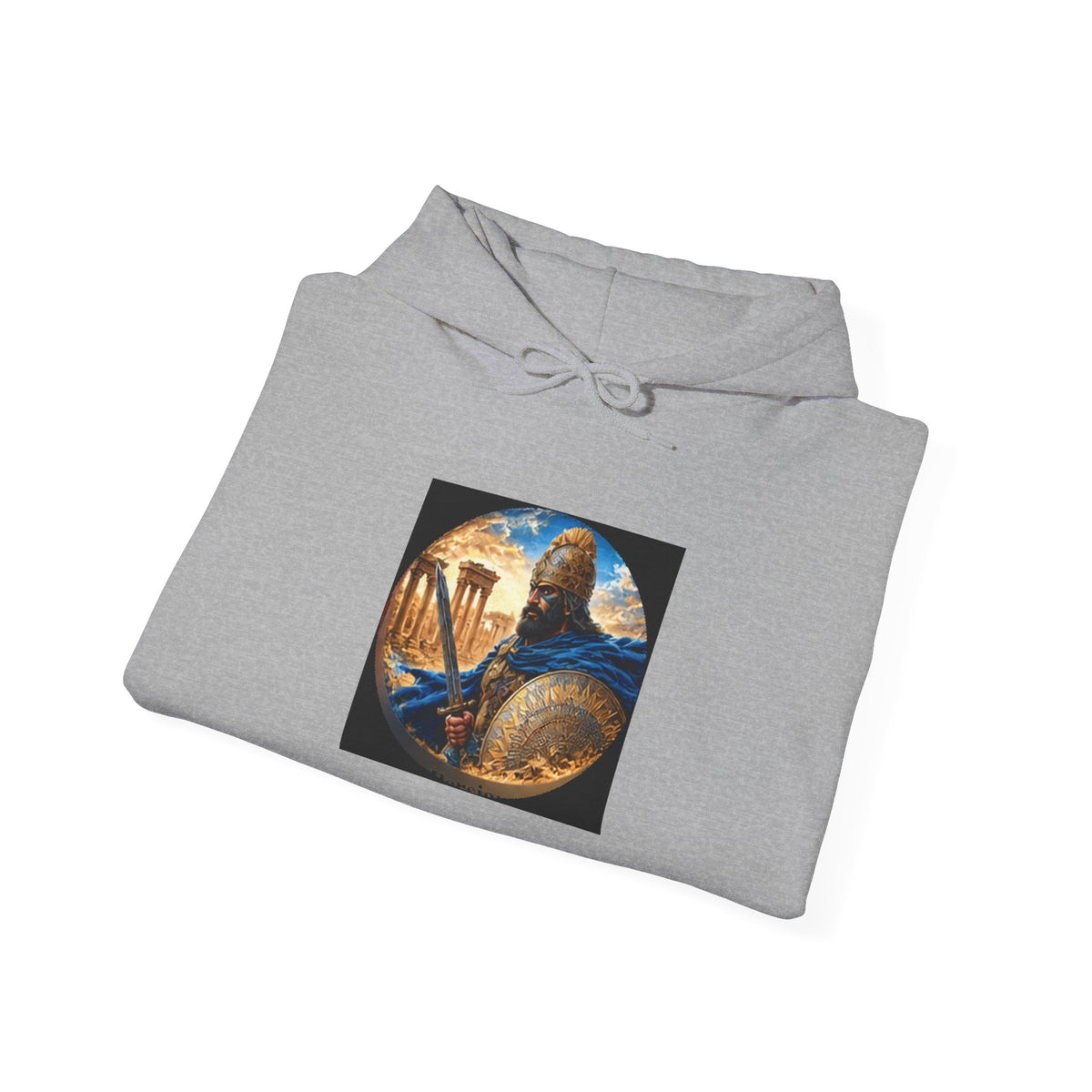 Persian Immortal Warrior Hoodie - Ancient Persian Sword Graphic Sweatshirt
