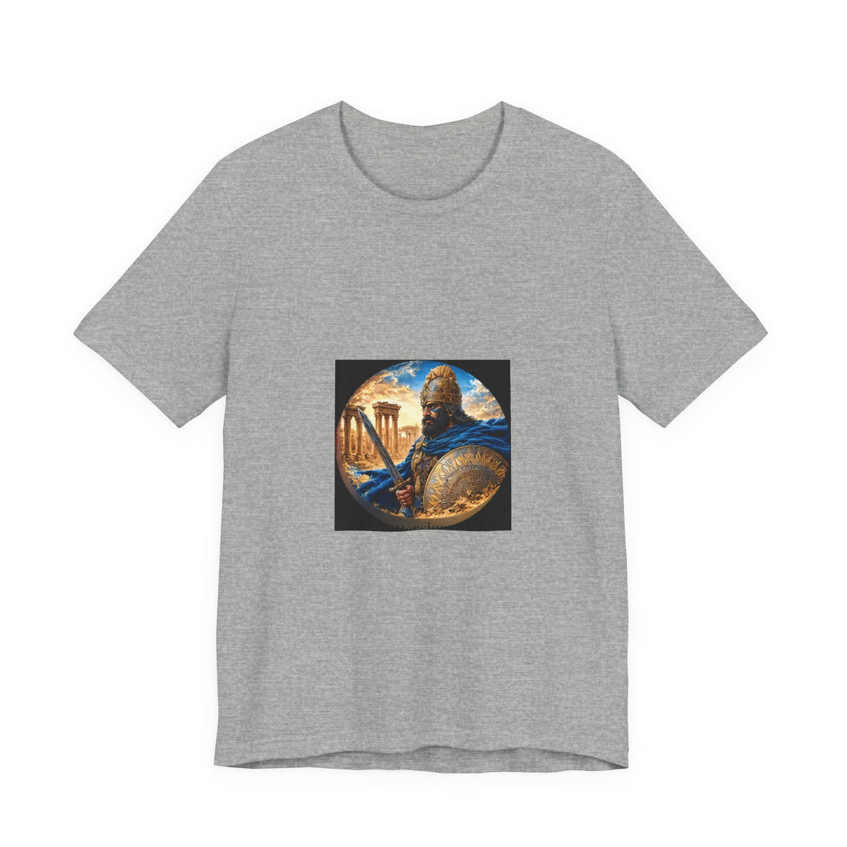 Persian Immortal Warrior T-Shirt - Ancient Persian Sword Graphic Tee