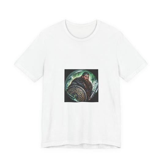 Celtic Warrior T-Shirt - Ancient Celtic Shield Graphic Tee