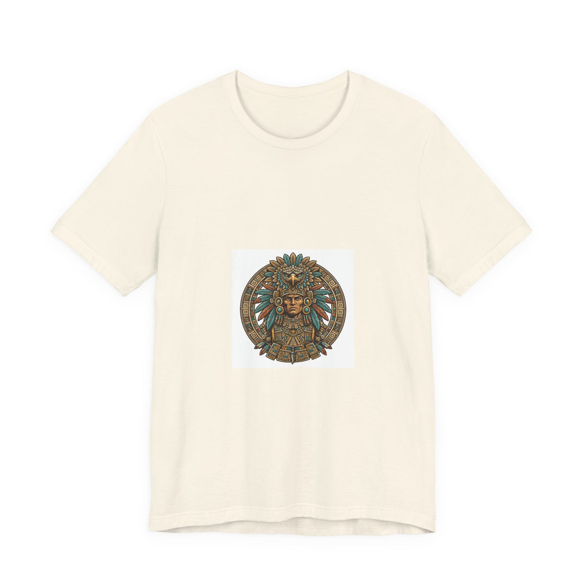 Aztec Eagle Warrior T-Shirt - Tenochtitlan Graphic Tee