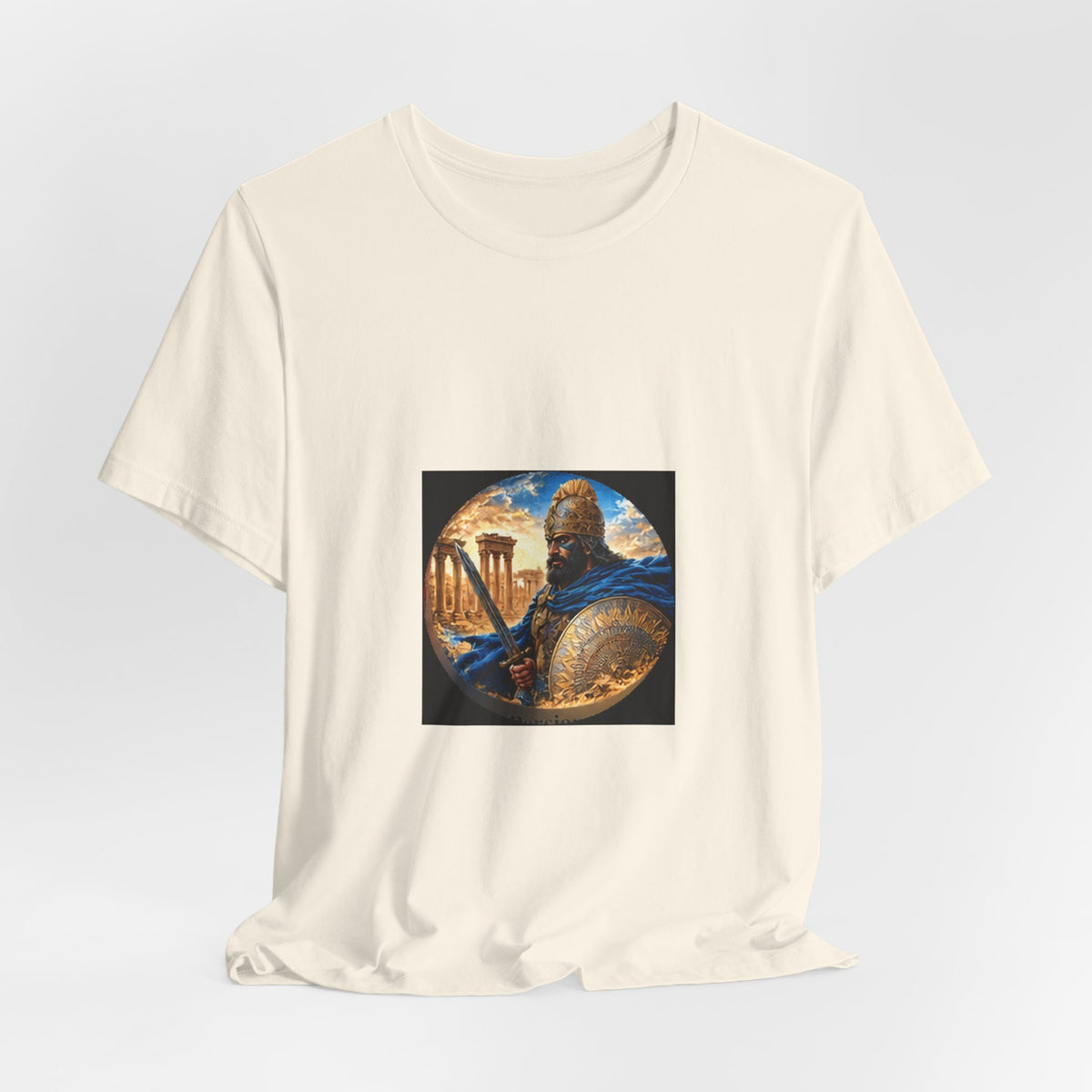 Persian Immortal Warrior T-Shirt - Ancient Persian Sword Graphic Tee