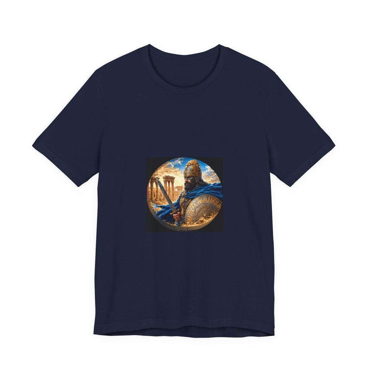 Persian Immortal Warrior T-Shirt - Ancient Persian Sword Graphic Tee