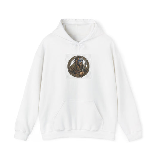 Celtic Warrior Hoodie - Ancient Britain Graphic Sweatshirt