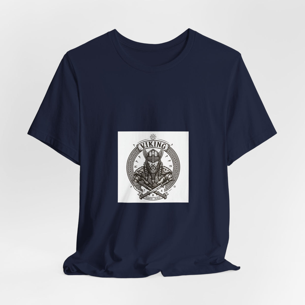 Viking Warrior T-Shirt - Norse Skjold Graphic Tee