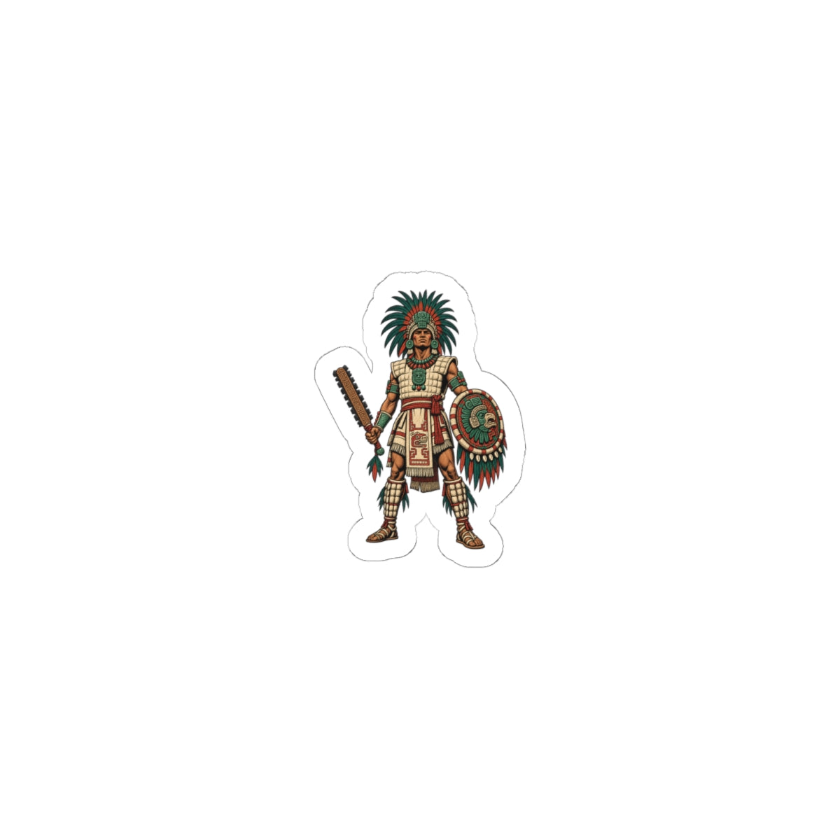 Tribal Shield Sticker