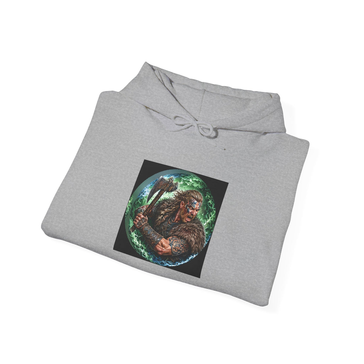 Celtic Warrior Hoodie - Ancient Celtic Axe Graphic Sweatshirt