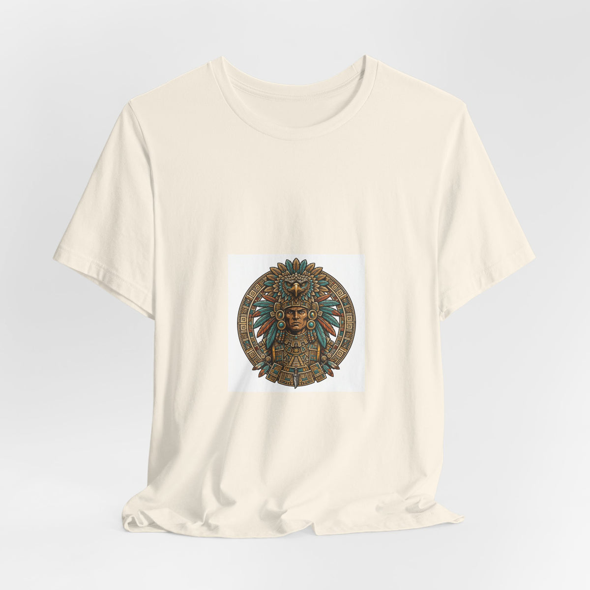 Aztec Eagle Warrior T-Shirt - Tenochtitlan Graphic Tee