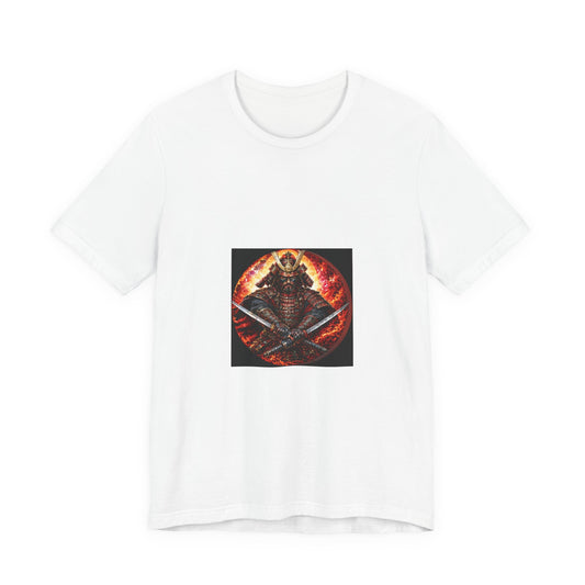 Samurai Warrior T-Shirt - Japanese Dual Katana Graphic Tee