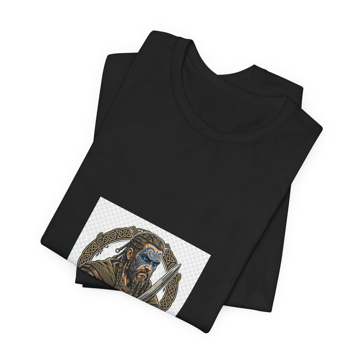 Celtic Warrior T-Shirt - Ancient Britain Graphic Tee