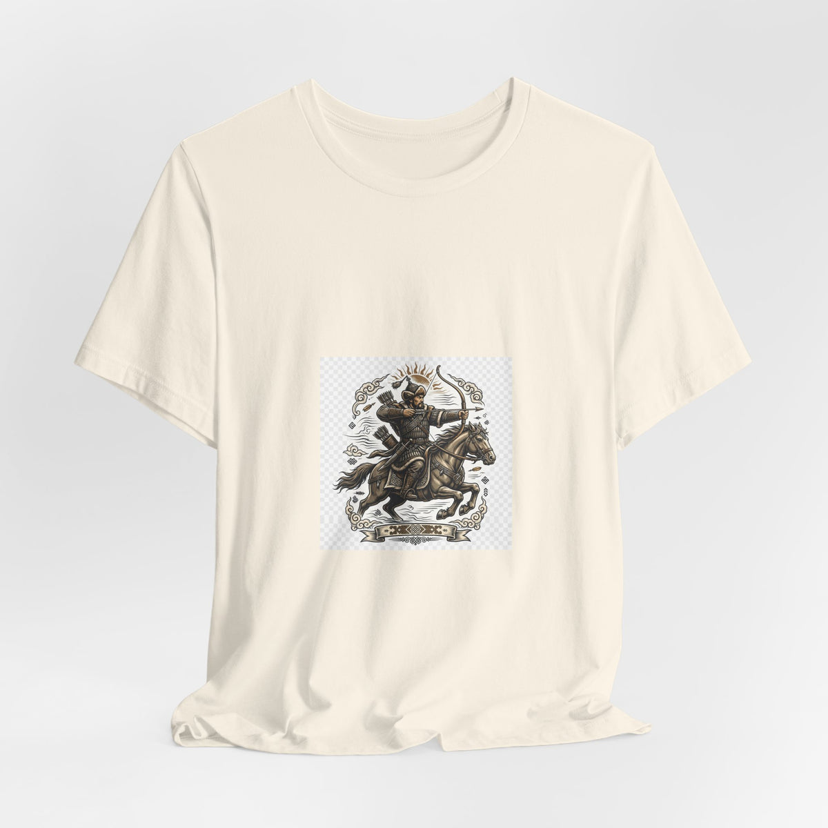Mongol Horse Archer T-Shirt - the Great Steppe Graphic Tee