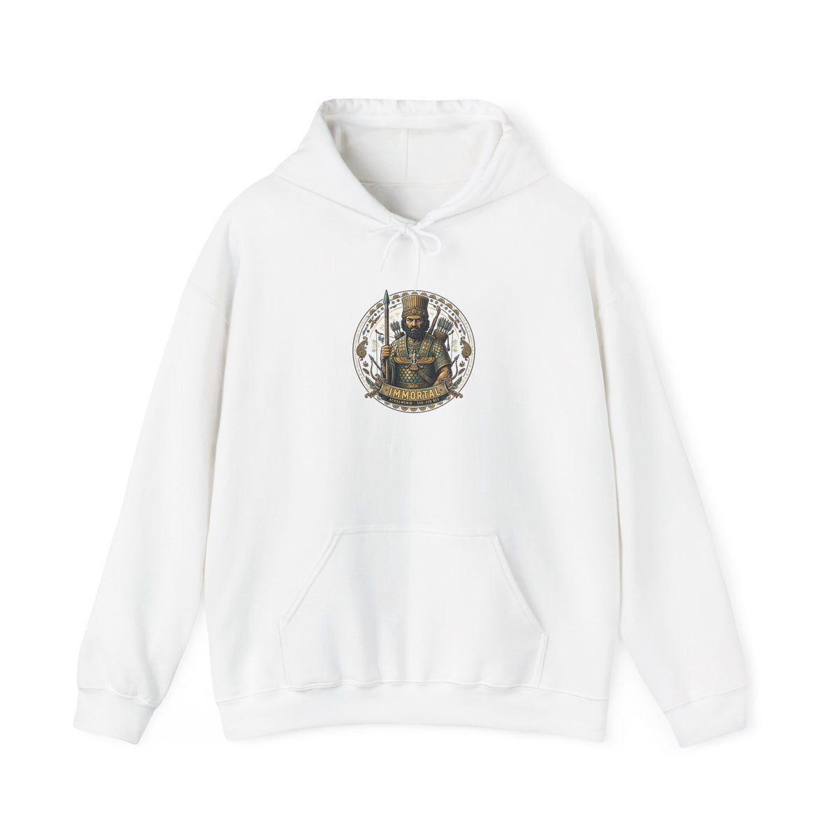 Persian Immortal Hoodie - Achaemenid Empire Graphic Sweatshirt