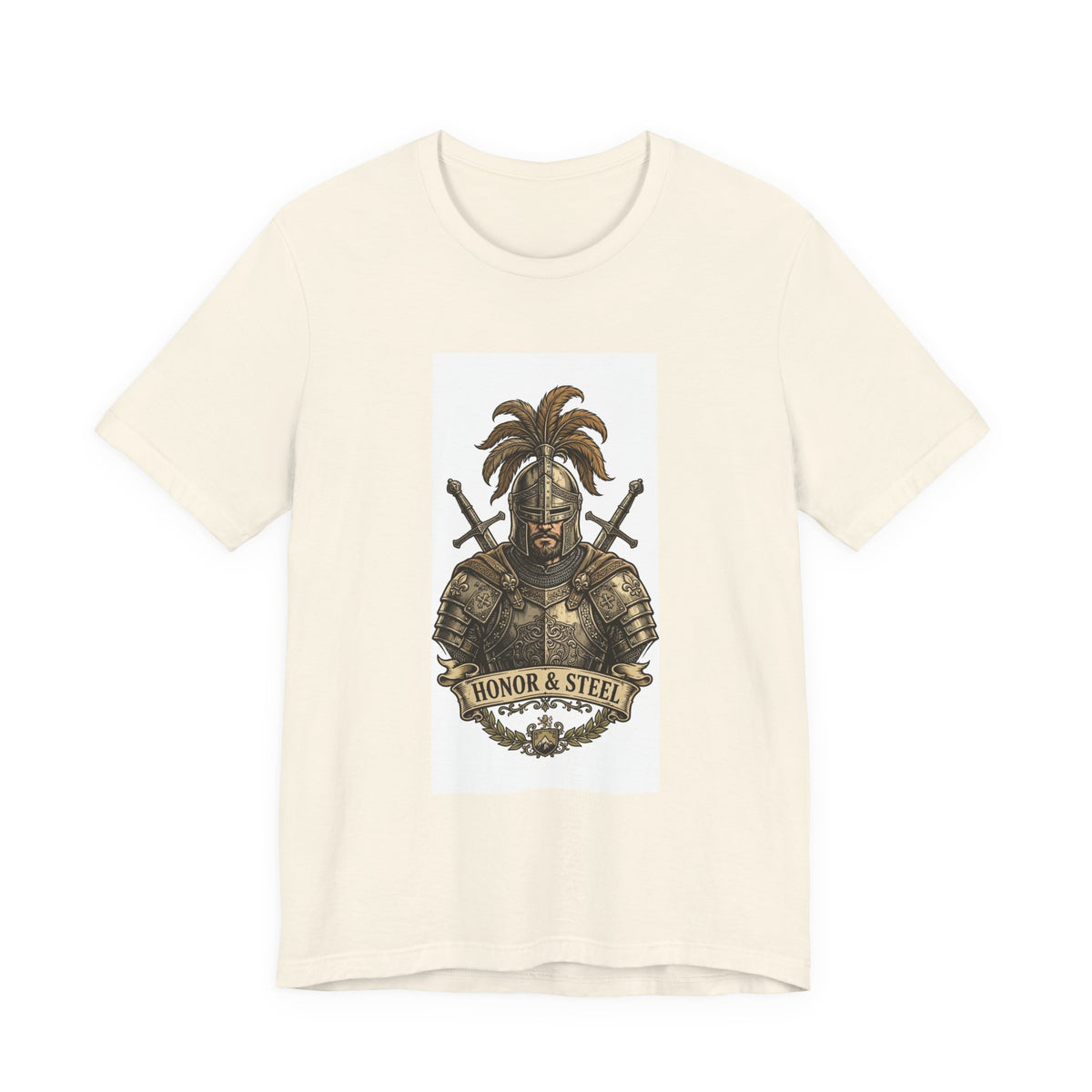 Medieval Knight T-Shirt - Honor and Steel Graphic Tee