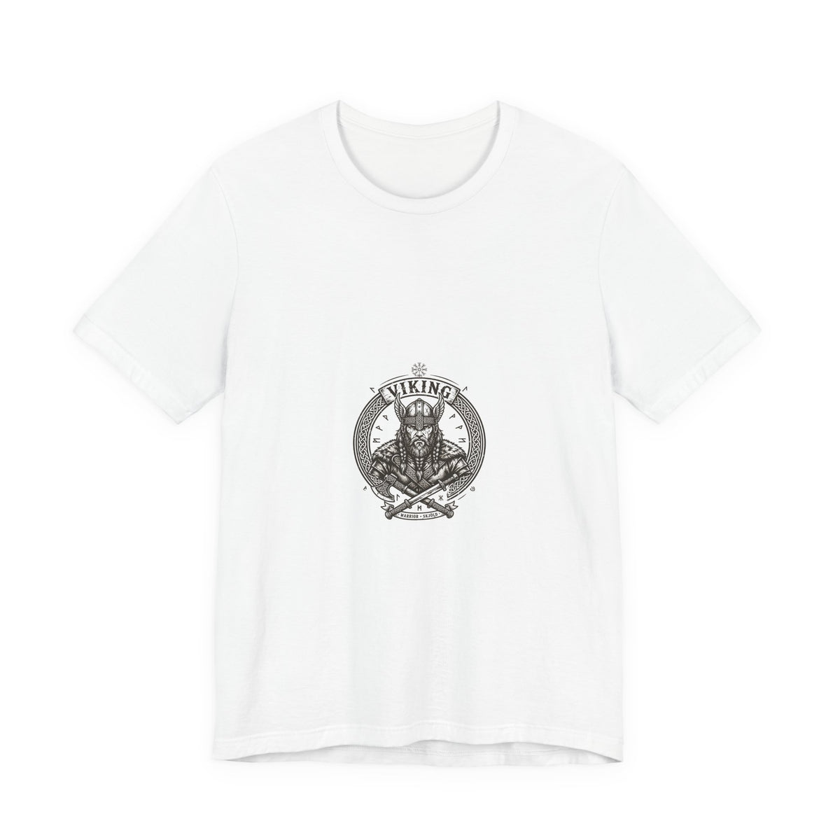 Viking Warrior T-Shirt - Norse Skjold Graphic Tee