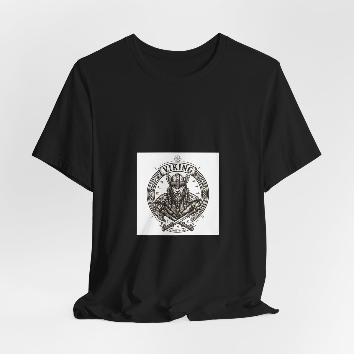 Viking Warrior T-Shirt - Norse Skjold Graphic Tee