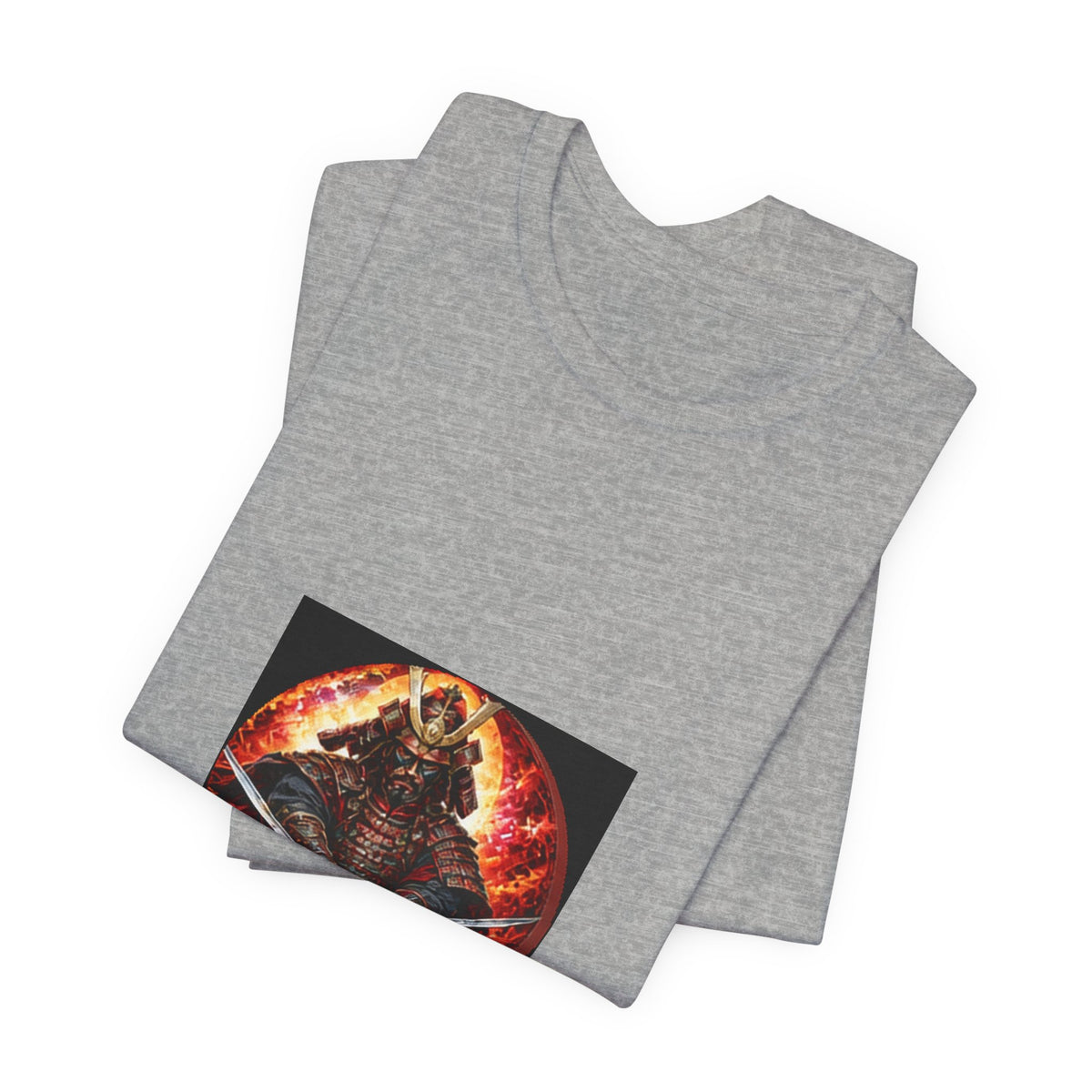 Samurai Warrior T-Shirt - Japanese Dual Katana Graphic Tee